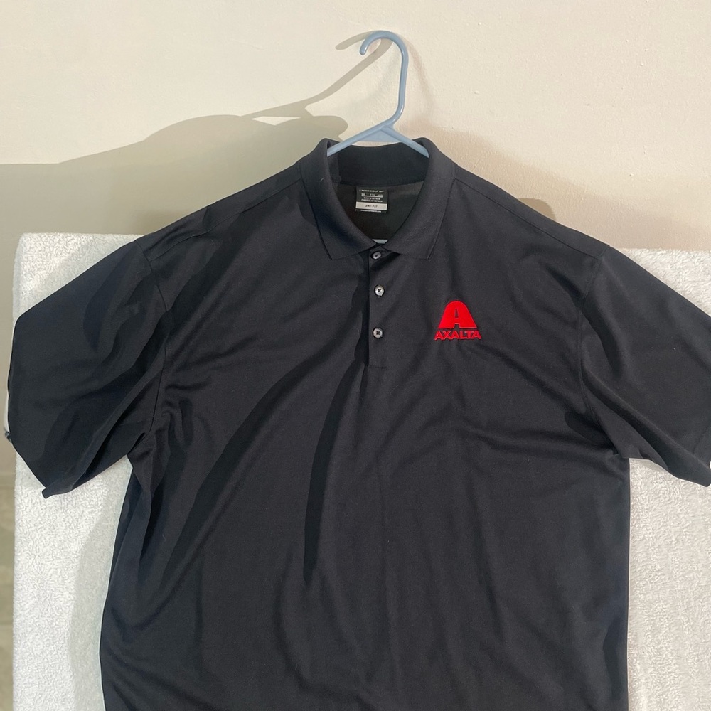 Nike Black Axalta Polo Shirt